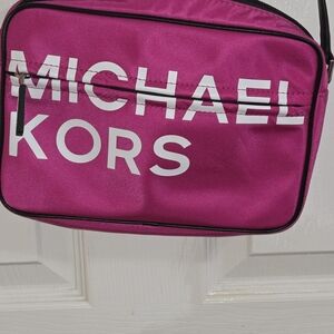 Michael Kors Men's Crossbody Bag - Fuchsia Pink